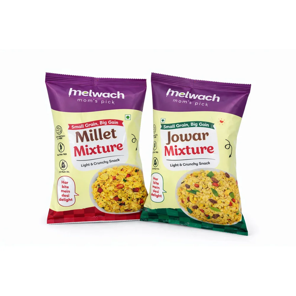 Mixture Combo, Jowar + Millet Mixture, 50g each